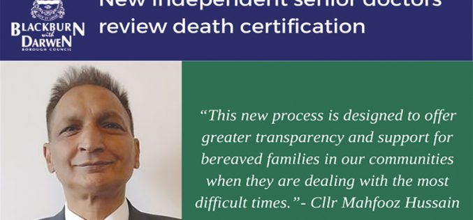 New independent senior doctors review of death certification starts next week