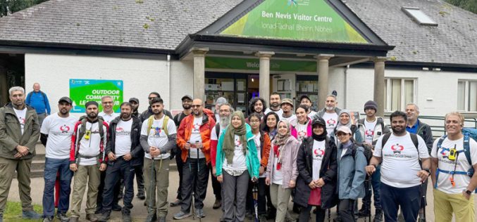 Imran Khan cancer appeal supporters conquer Ben Nevis to help save lives